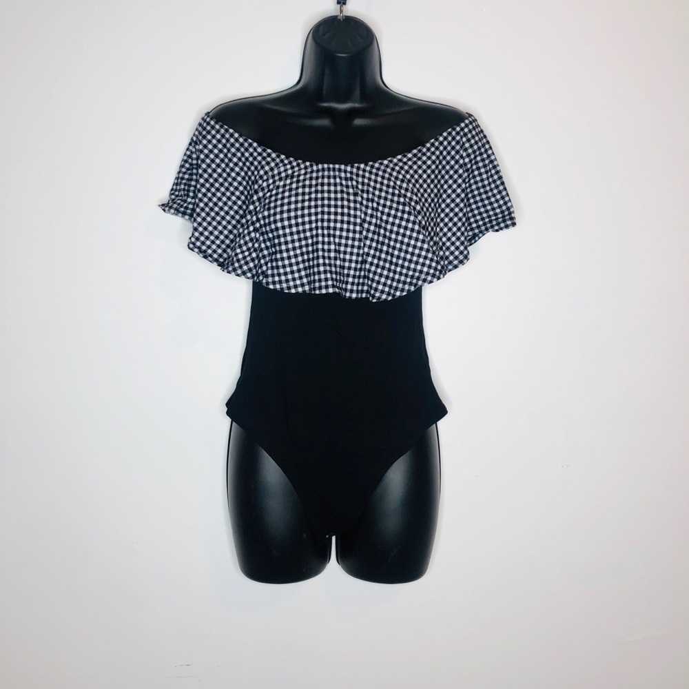 Off the shoulder bodysuit!